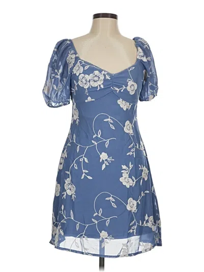 Pre-owned Altar'd State Cocktail Dress In Blue