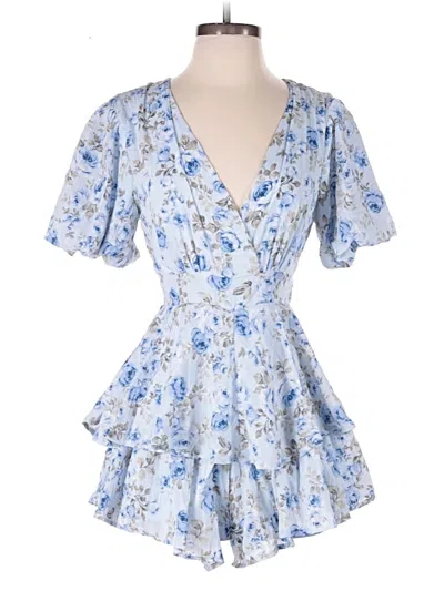 Pre-owned Altar'd State Cocktail Dress In Blue