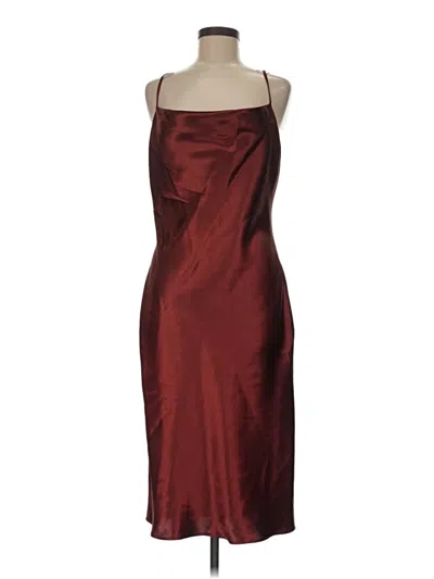 Pre-owned Altar'd State Cocktail Dress In Burgundy