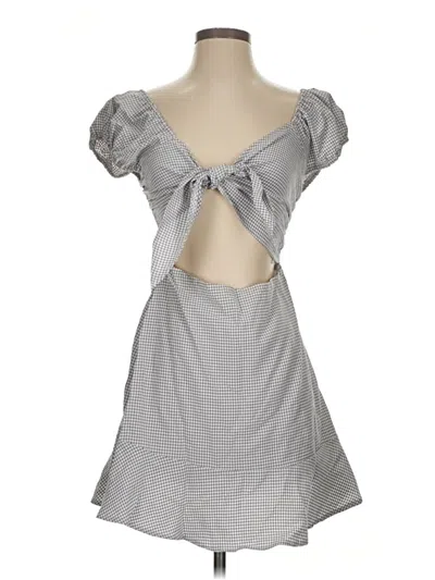 Pre-owned Altar'd State Cocktail Dress In Gray