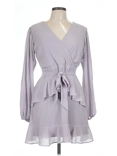 Pre-owned Altar'd State Cocktail Dress In Gray