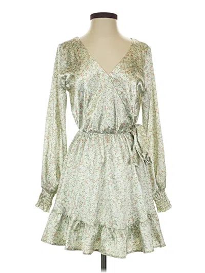 Pre-owned Altar'd State Cocktail Dress In Green