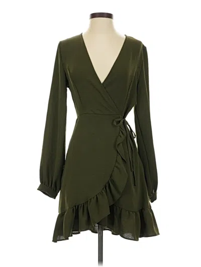 Pre-owned Altar'd State Cocktail Dress In Green