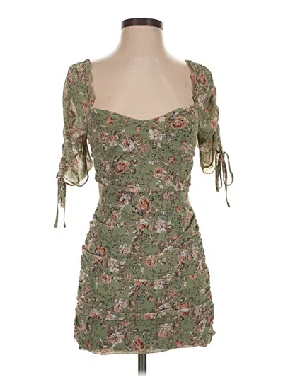 Pre-owned Altar'd State Cocktail Dress In Green