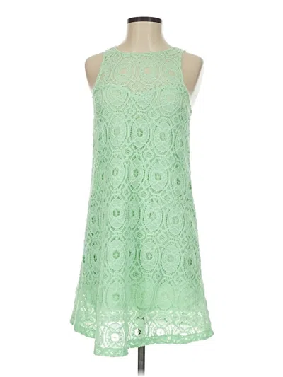 Pre-owned Altar'd State Cocktail Dress In Green
