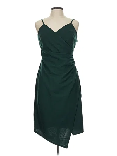 Pre-owned Altar'd State Cocktail Dress In Green