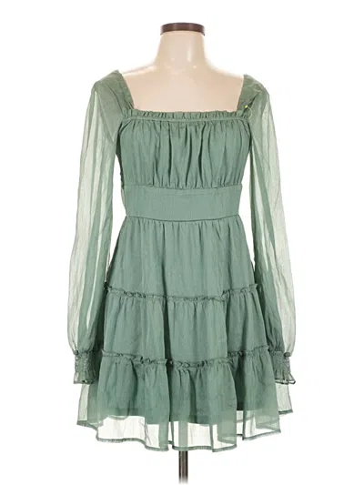 Pre-owned Altar'd State Cocktail Dress In Green