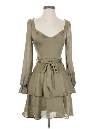 Pre-owned Altar'd State Cocktail Dress In Green
