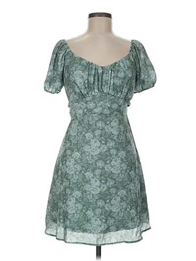 Pre-owned Altar'd State Cocktail Dress In Green