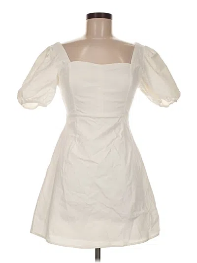 Pre-owned Altar'd State Cocktail Dress In Ivory