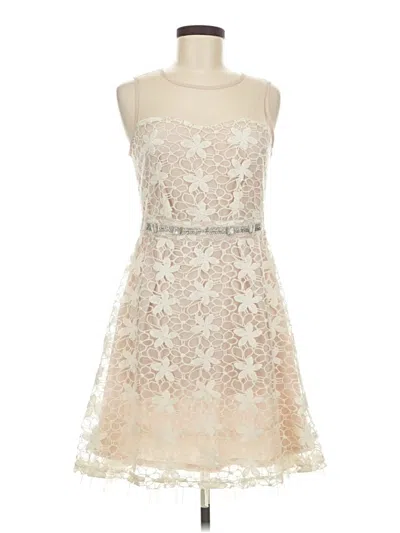 Pre-owned Altar'd State Cocktail Dress In Ivory