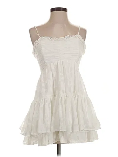 Pre-owned Altar'd State Cocktail Dress In Ivory