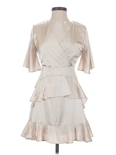 Pre-owned Altar'd State Cocktail Dress In Ivory