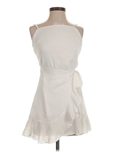 Pre-owned Altar'd State Cocktail Dress In Ivory