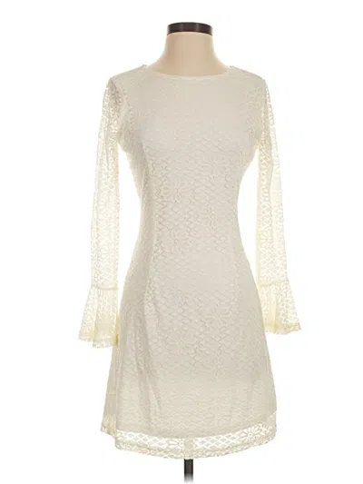 Pre-owned Altar'd State Cocktail Dress In Ivory