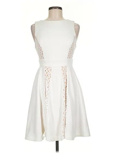 Pre-owned Altar'd State Cocktail Dress In Ivory