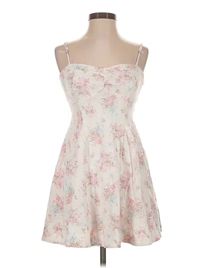 Pre-owned Altar'd State Cocktail Dress In Ivory