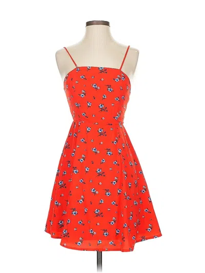 Pre-owned Altar'd State Cocktail Dress In Orange