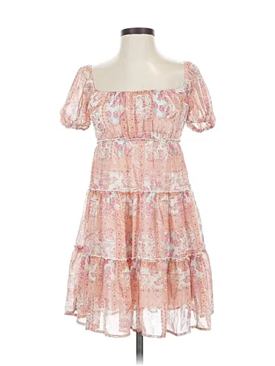 Pre-owned Altar'd State Cocktail Dress In Pink