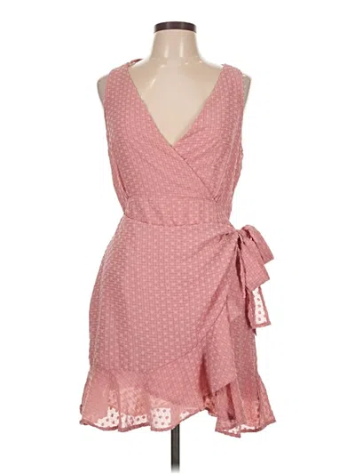 Pre-owned Altar'd State Cocktail Dress In Pink