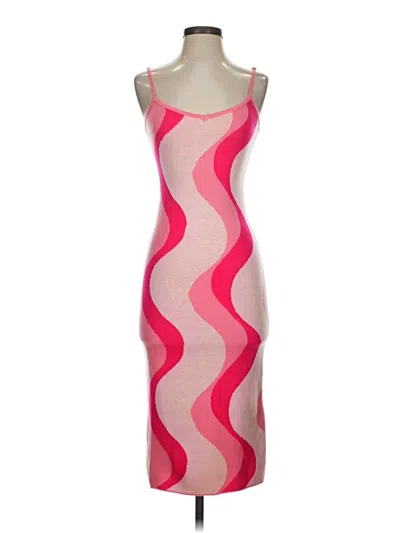 Pre-owned Altar'd State Cocktail Dress In Pink
