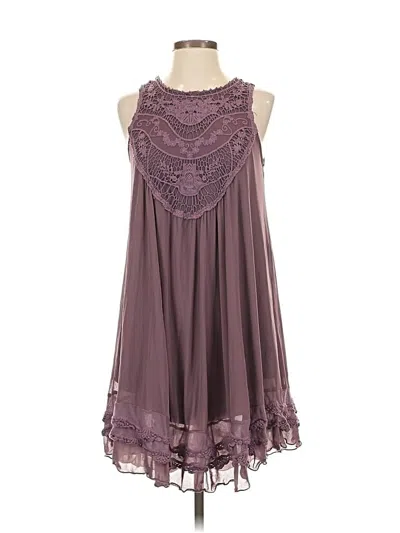 Pre-owned Altar'd State Cocktail Dress In Purple