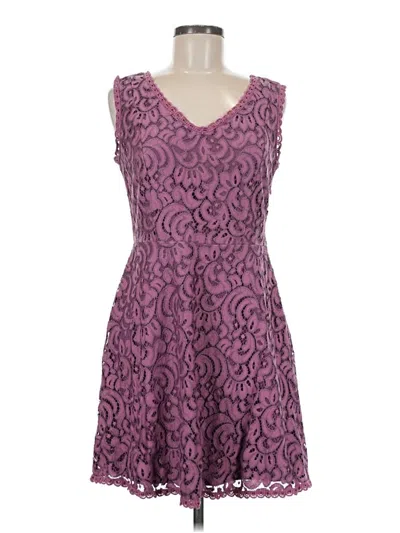 Pre-owned Altar'd State Cocktail Dress In Purple