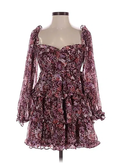 Pre-owned Altar'd State Cocktail Dress In Purple