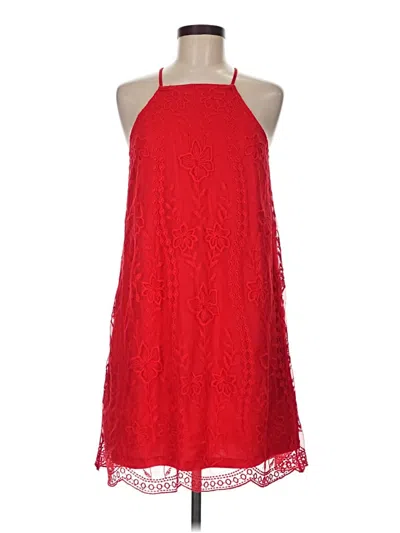 Pre-owned Altar'd State Cocktail Dress In Red