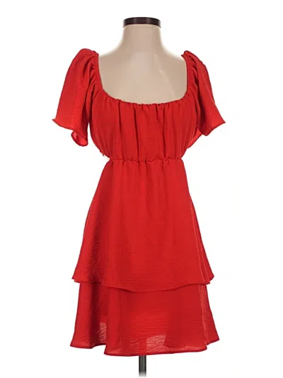 Pre-owned Altar'd State Cocktail Dress In Red