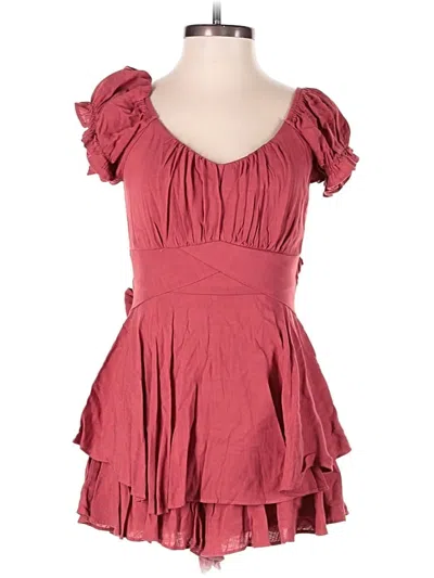 Pre-owned Altar'd State Cocktail Dress In Red