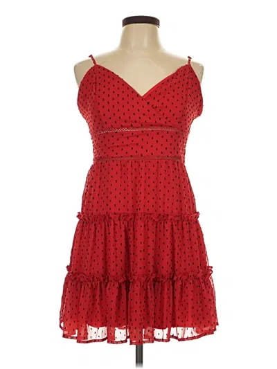 Pre-owned Altar'd State Cocktail Dress In Red