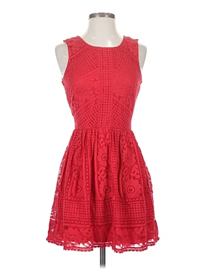 Pre-owned Altar'd State Cocktail Dress In Red