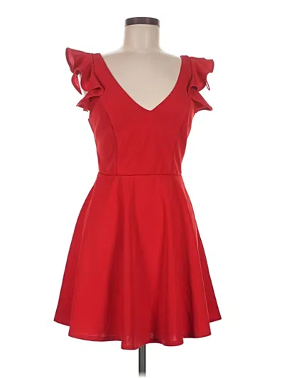 Pre-owned Altar'd State Cocktail Dress In Red