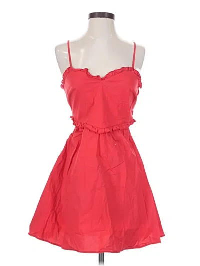 Pre-owned Altar'd State Cocktail Dress In Red