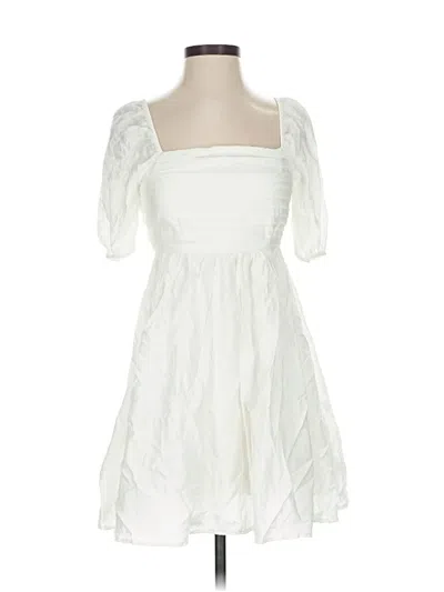 Pre-owned Altar'd State Cocktail Dress In White