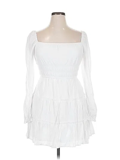 Pre-owned Altar'd State Cocktail Dress In White