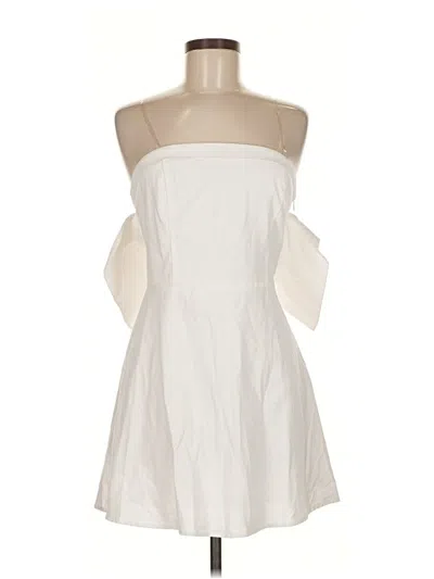 Pre-owned Altar'd State Cocktail Dress In White