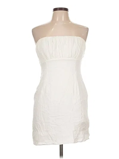 Pre-owned Altar'd State Cocktail Dress In White