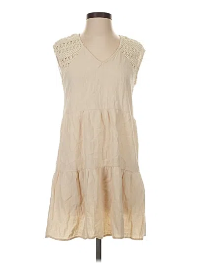 Pre-owned Altar'd State Cocktail Dress In White