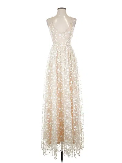 Pre-owned Altar'd State Cocktail Dress In White