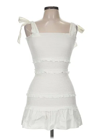Pre-owned Altar'd State Cocktail Dress In White