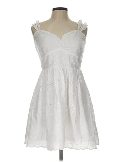 Pre-owned Altar'd State Cocktail Dress In White