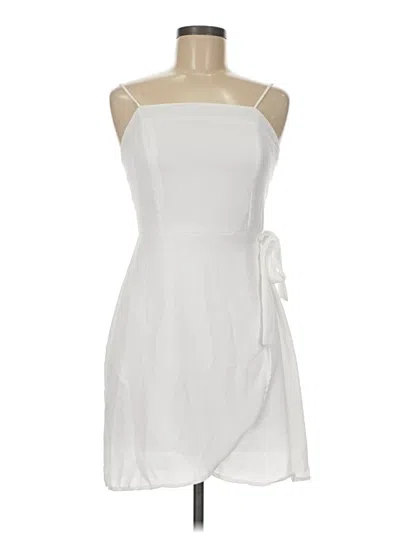 Pre-owned Altar'd State Cocktail Dress In White