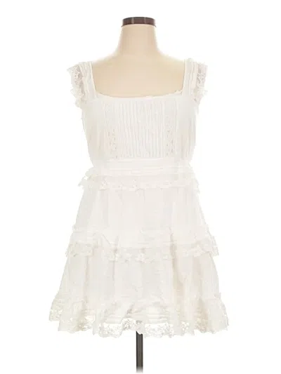 Pre-owned Altar'd State Cocktail Dress In White