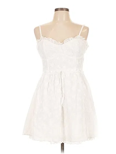 Pre-owned Altar'd State Cocktail Dress In White