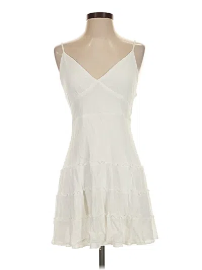 Pre-owned Altar'd State Cocktail Dress In White