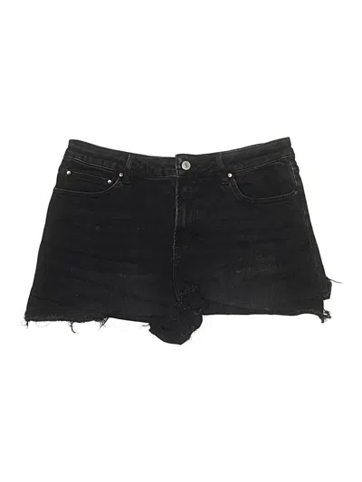 Pre-owned Altar'd State Denim Shorts In Black