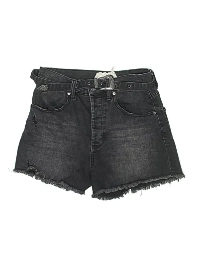 Pre-owned Altar'd State Denim Shorts In Black