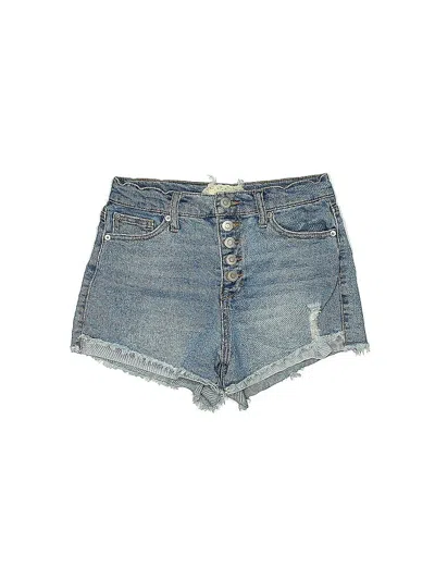 Pre-owned Altar'd State Denim Shorts In Blue